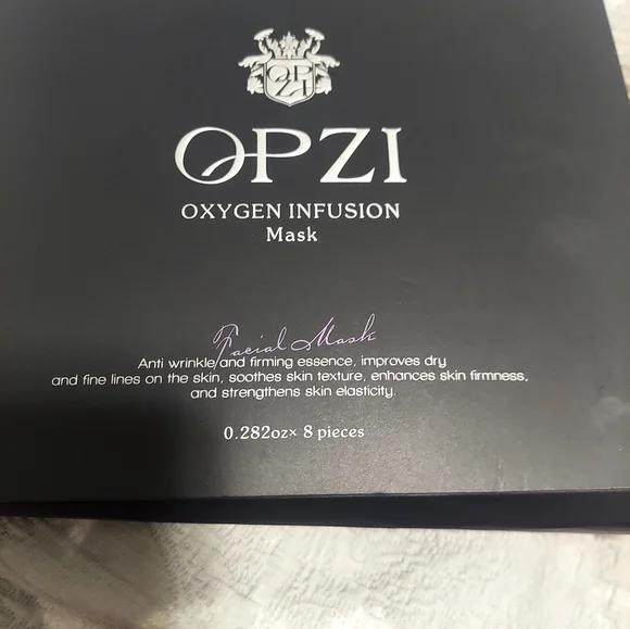 OPZI Oxygen Infusion Firming Masks Includes 7 Masks+Brush - Picture 4 of 4